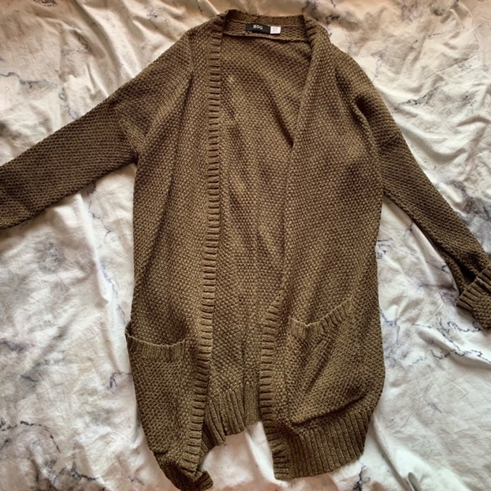 Green Urban Outfitters Cardigan